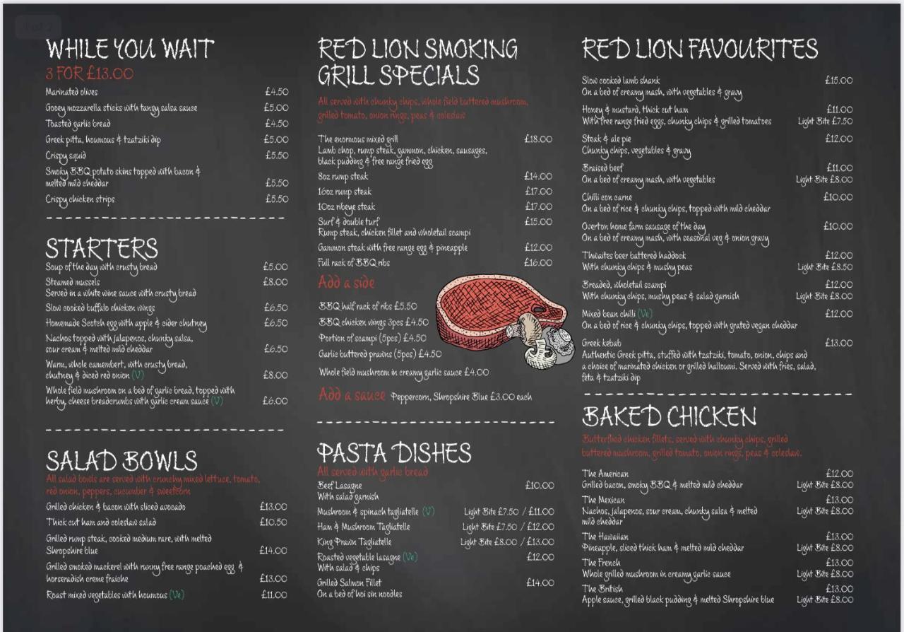Red Lion Coaching Inn 엘스미어 외부 사진